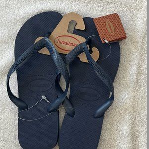 Havaianas Navy Blue Flip Flops